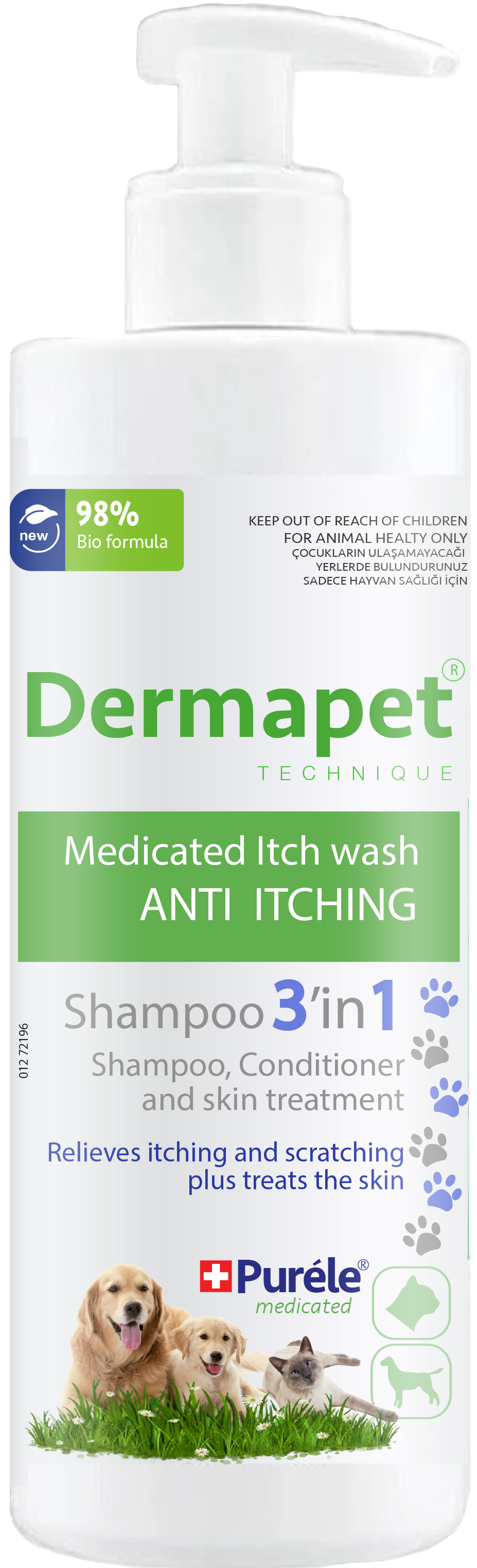 DERMAPET-HEALTHY Madikal Veteriner Şampuan